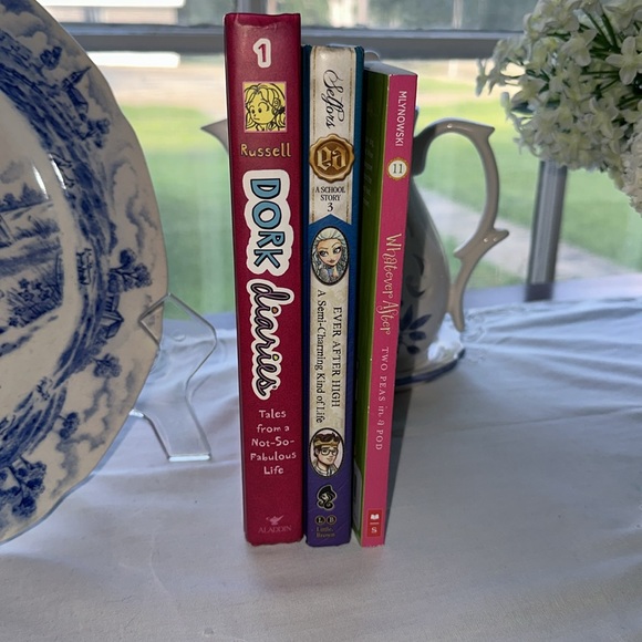 3 Piece Bundle of Girls Books Ever After High Dork Diaries - Picture 8 of 8